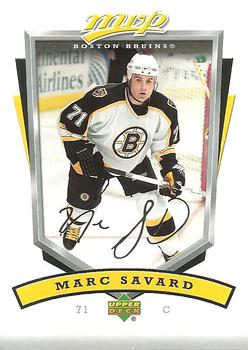 2006-07 Upper Deck MVP #27 Marc Savard Front