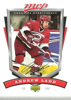 2006-07 Upper Deck MVP #55 Andrew Ladd Front