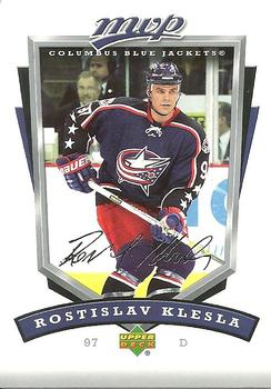 2006-07 Upper Deck MVP #82 Rostislav Klesla Front
