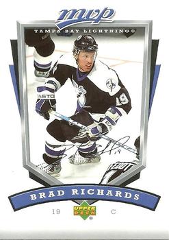 2006-07 Upper Deck MVP #261 Brad Richards Front