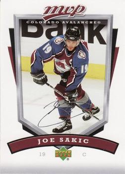2006-07 Upper Deck MVP #70 Joe Sakic Front