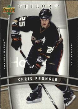 2006-07 Upper Deck Trilogy #1 Chris Pronger Front