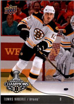 2011 Upper Deck Boston Bruins Stanley Cup Champions #15 Tomas Kaberle Front