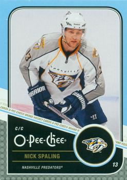 2011-12 O-Pee-Chee #109 Nick Spaling Front