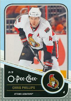 2011-12 O-Pee-Chee #11 Chris Phillips Front