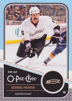 2011-12 O-Pee-Chee #15 George Parros Front