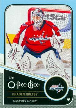 2011-12 O-Pee-Chee #161 Braden Holtby Front