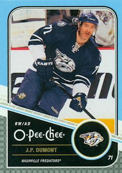 2011-12 O-Pee-Chee #9 J.P. Dumont Front
