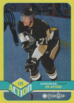 2011-12 O-Pee-Chee - In Action #A23 Evgeni Malkin Front