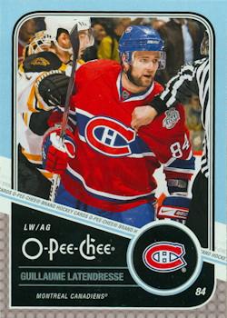 2011-12 O-Pee-Chee - Playoff Beard #28 Guillaume Latendresse Front