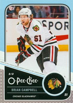 2011-12 O-Pee-Chee - Playoff Beard #7 Brian Campbell Front