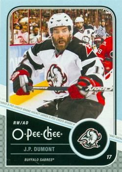 2011-12 O-Pee-Chee - Playoff Beard #9 J.P. Dumont Front