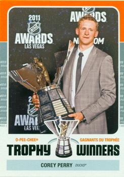 2011-12 O-Pee-Chee - Trophy Winners #TW-4 Corey Perry Front