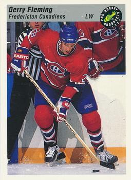 1993 Classic Pro Prospects #37 Gerry Fleming Front