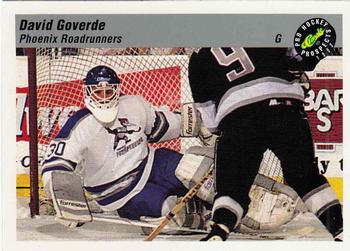1993 Classic Pro Prospects #54 David Goverde Front