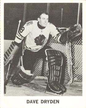 1965-66 Coca-Cola NHL Players #NNO Dave Dryden Front