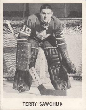 1965-66 Coca-Cola NHL Players #NNO Terry Sawchuk Front