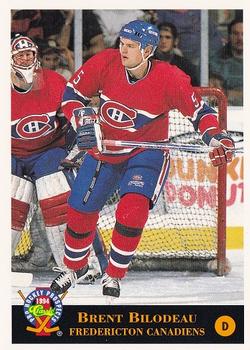 1994 Classic Pro Hockey Prospects #58 Brent Bilodeau Front