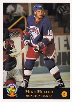 1994 Classic Pro Hockey Prospects #71 Mike Muller Front
