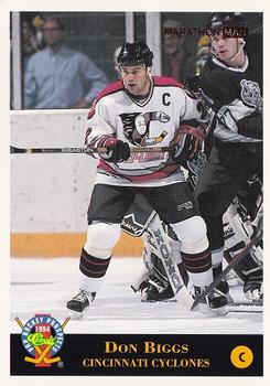 1994 Classic Pro Hockey Prospects #83 Don Biggs Front