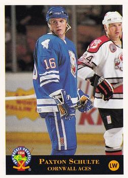 1994 Classic Pro Hockey Prospects #124 Paxton Schulte Front