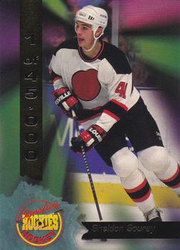 1994-95 Signature Rookies #27 Sheldon Souray Front