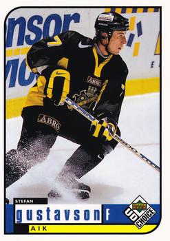 1998-99 UD Choice Swedish #8 Stefan Gustavsson Front