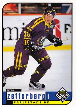 1998-99 UD Choice Swedish #90 Patrik Zetterberg Front