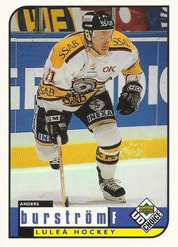 1998-99 UD Choice Swedish #143 Anders Burstrom Front