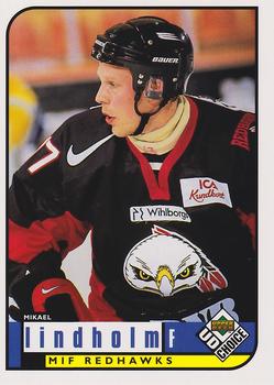 1998-99 UD Choice Swedish #160 Mikael Lindholm Front