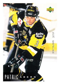 1995-96 Upper Deck Swedish Elite #8 Patric Åberg Front