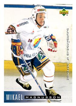 1995-96 Upper Deck Swedish Elite #43 Mikael Magnusson Front