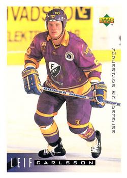 1995-96 Upper Deck Swedish Elite #63 Leif Carlsson Front