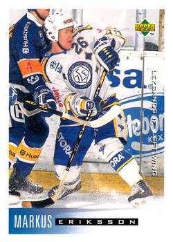1995-96 Upper Deck Swedish Elite #111 Markus Eriksson Front