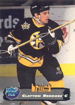 1995-96 Edge Ice #59 Clayton Beddoes Front