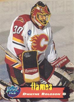 1995-96 Edge Ice #73 Dwayne Roloson Front