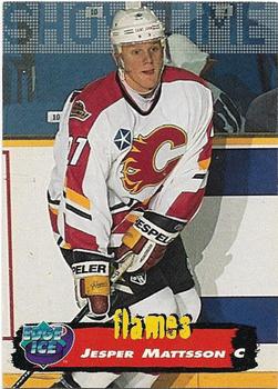 1995-96 Edge Ice #76 Jesper Mattsson Front