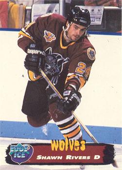1995-96 Edge Ice #108 Shawn Rivers Front