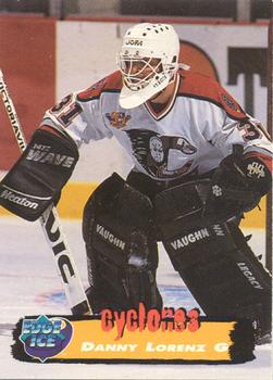 1995-96 Edge Ice #113 Danny Lorenz Front