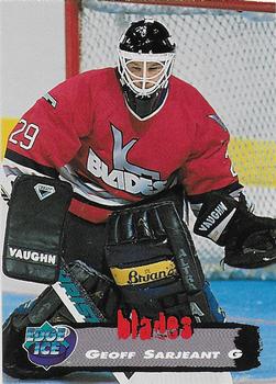 1995-96 Edge Ice #147 Geoff Sarjeant Front