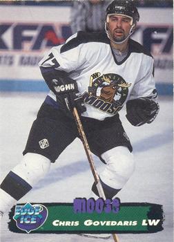 1995-96 Edge Ice #166 Chris Govedaris Front