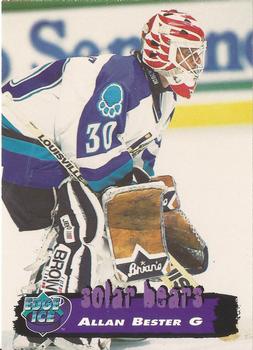 1995-96 Edge Ice #170 Allan Bester Front