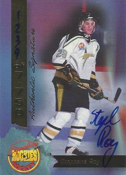 1994-95 Signature Rookies - Authentic Signatures #8 Stephane Roy  Front