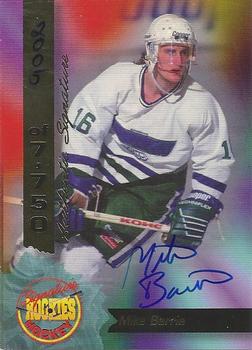 1994-95 Signature Rookies - Authentic Signatures #40 Mike Barrie  Front