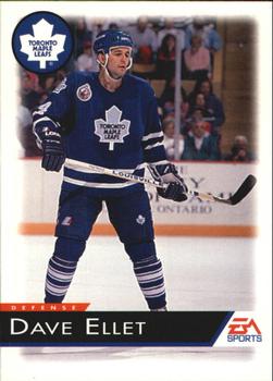 1994 EA Sports NHL '94 #134 Dave Ellett Front
