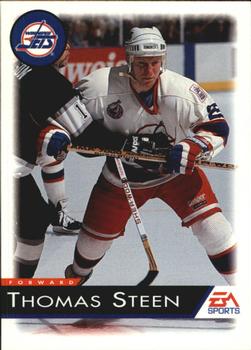 1994 EA Sports NHL '94 #148 Thomas Steen Front