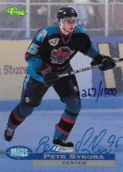 1995 Classic Images - Autographs #NNO Petr Sykora Front