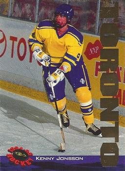 1994-95 Classic - Gold #25 Kenny Jonsson  Front