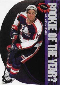 1994-95 Classic - Rookie of the Year Sweepstakes #R9 Ed Jovanovski  Front