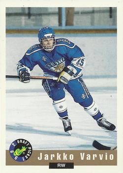 1992 Classic Draft Picks #30 Jarkko Varvio Front